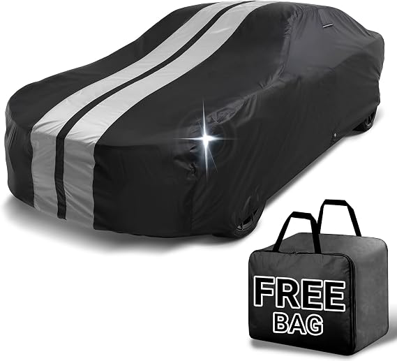 iCarCover Car Cover Waterproof All Weather for 1960-1969 Chevy Corvair