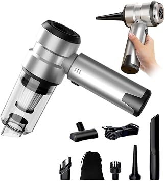 Car Vacuum Portable Cordless, 21000PA High Power Handheld Vacuum Cleaner with Brushless Motor,Mini Hand Held Vacuum Cord