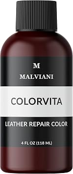 Leather Repair Color Restorer - Oxblood Red - Repair Couch, Furniture, Car Seat & Sofa - 4 oz.