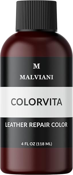 Leather Repair Color Restorer - Oxblood Red - Repair Couch, Furniture, Car Seat & Sofa - 4 oz.
