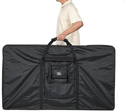 KEMIMOTO Bike Travel Bag, 900D Water-Resistant, Protective Case 26-29"Bikes