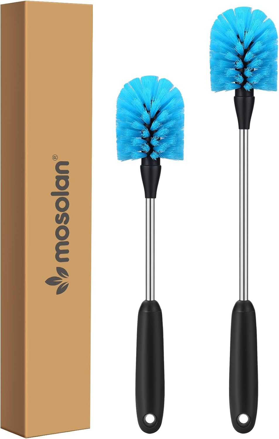 Stainless Steel Water Bottle Cleaning Scrubbing Brush, 13 in-15 in