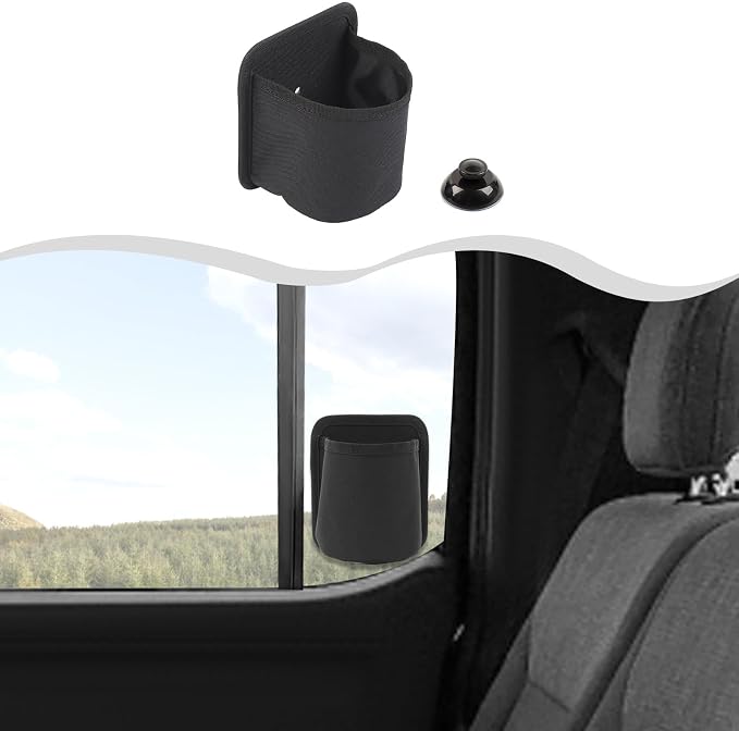 Car Rear Window Storage Bag Compatible with 2021 2022 2023 2024 2025 Ford F150 and all vehicles with fixed glass windows
