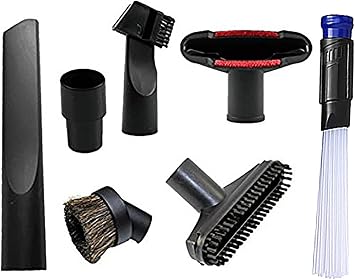 1 1/4 inch Vacuum Attachments Brushes Kit 1-1/4 inch 1-3/8 inch Vacuum Cleaner Accessories for 32mm and 35mm Standard Ho