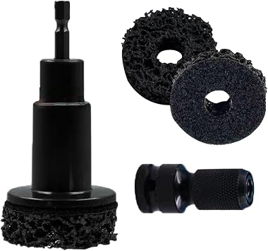 Wheel Hub Resurfacing and Cleaning Kit, Professional Rust Removal Tool for Brake Surface, Lug Studs and Rotors, Compatib