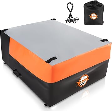 Sailnovo 38 Cu Ft Truck Bed Cargo Bag, Waterproof Heavy Duty PVC