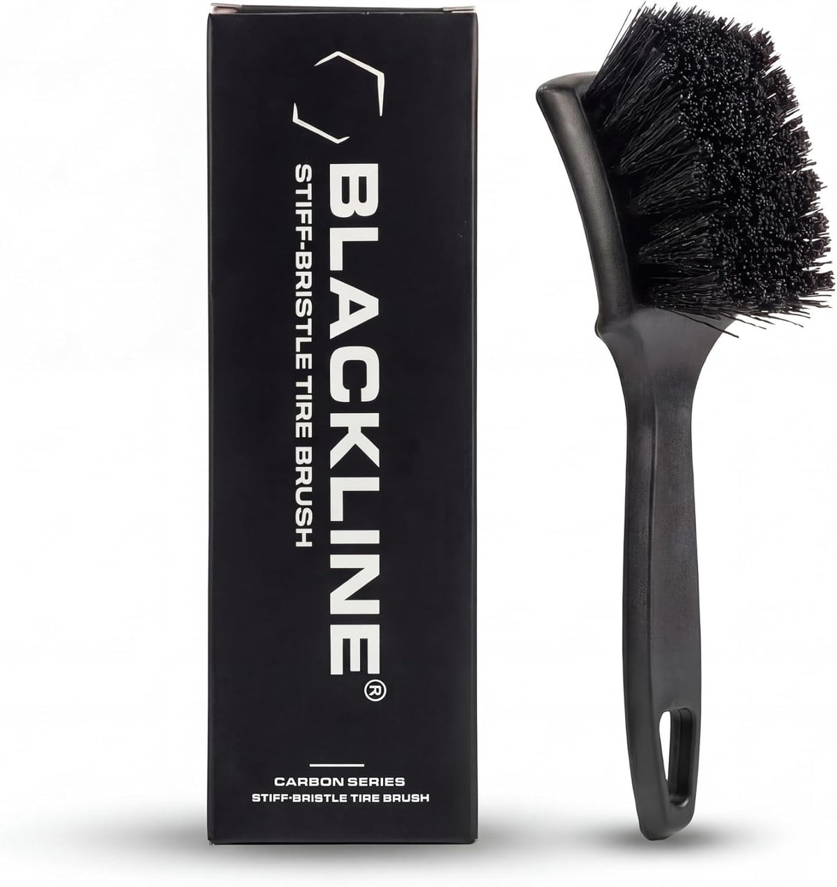 Stiff Bristle Tire Brush - Heavy-Duty Deep Clean for Tires & Mats