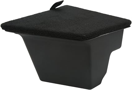 PerGar Rear Trunk Organizer, Side Storage Packets Bins with Lid Additional Storage Box Tray Replacement for Tesla Model 