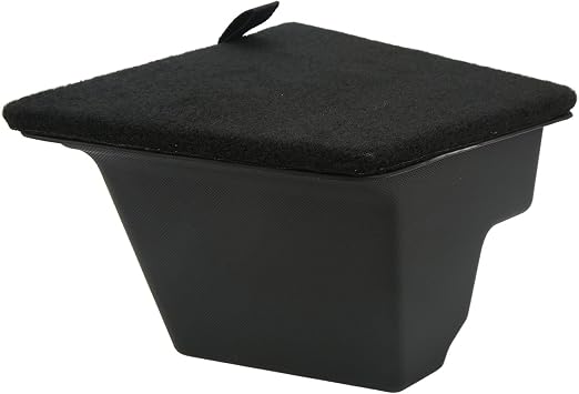 PerGar Rear Trunk Organizer, Side Storage Packets Bins with Lid Additional Storage Box Tray Replacement for Tesla Model 