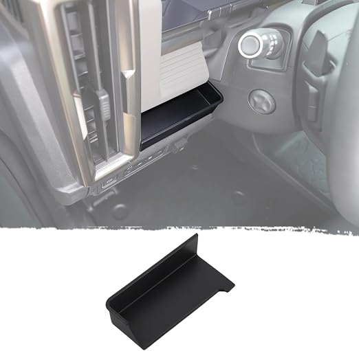 Center Console Organizer Storage Tray Compatible with Hummer EV 2022-2026 SUV/SUT ABS Driver Side Coin Container Inner O