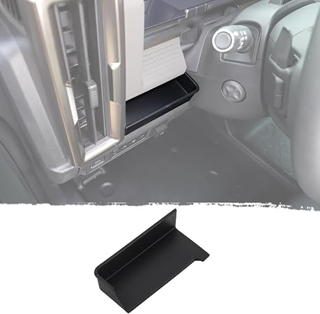 Center Console Organizer Storage Tray Compatible with Hummer EV 2022-2026 SUV/SUT ABS Driver Side Coin Container Inner O