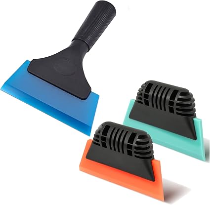 EHDIS Window Tint Tool 5-inch Rubber Window Squeegee Non-Slip Handy Tint Squeegee for Window Tinting,Vinyl Wrap Applicat