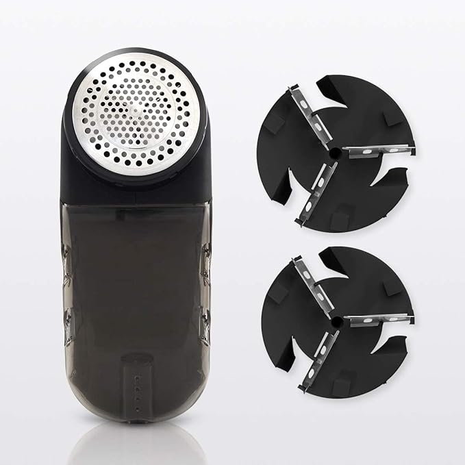 EasyLint Professional Lint Remover Fabric Shaver Replacement Blades: Quickly & Effectively Remove Fuzz, Bobbles & Pills from Sweaters, Clothes, Couch and Furniture. Includes One Package of (2) Blades.