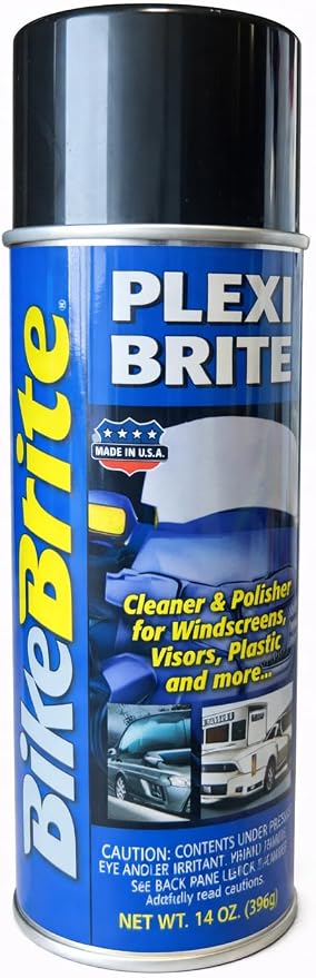 Bike Brite MC69000 Clear Plastic Cleaner/Polisher, 14 fl. oz.