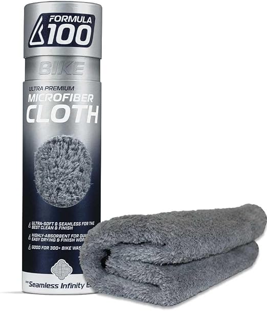Ultra-Premium Microfiber Cloth for Bikes & Cars – Quality Care for Bicycles – Scratch-Free, Smooth Application, Trophy-C