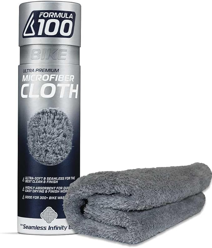 Ultra-Premium Microfiber Cloth for Bikes & Cars – Quality Care for Bicycles – Scratch-Free, Smooth Application, Trophy-C