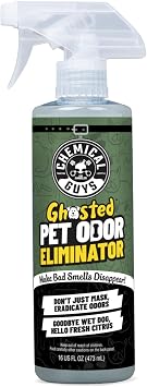 Chemical Guys, Ghosted Pet Odor Neutralizer Car Spray, Fresh Citrus, 16 oz