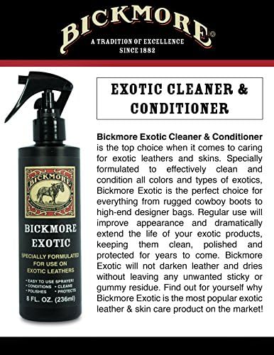 Exotic Leather Cleaner & Conditioner 8 oz (2-Pack)