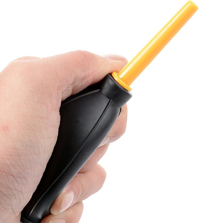 Dust Cleaner Strong Cleaning Air Blower for All DSLR Camera & Camcorders, Lens, LCD Screens, etc + Microfiber Cloth