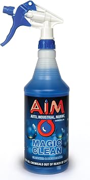 AIM Chemicals Magic Clean Multipurpose Cleaner - Industrial & Car Detailing - Cleans Cars, Trucks, SUVs, Boats, RVs - Ef