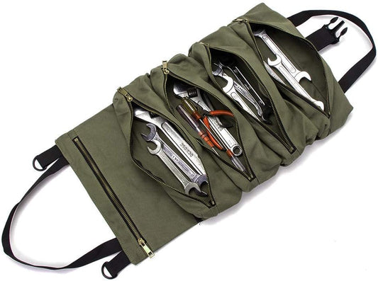 Roll Up Tool Bag Organizer,Tool Roll Up Bag,Tool Box Organization,Gift
