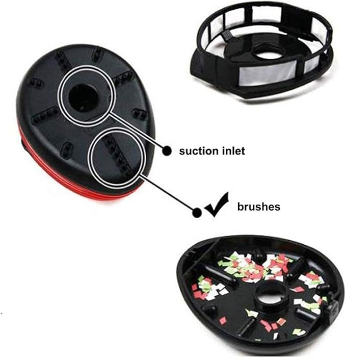 Ladybug Cartoon Mini Vacuum Cleaner Desktop Vacuum Dust Keyboard Sweeper Cordless Portable Corner Cute 2Pcs