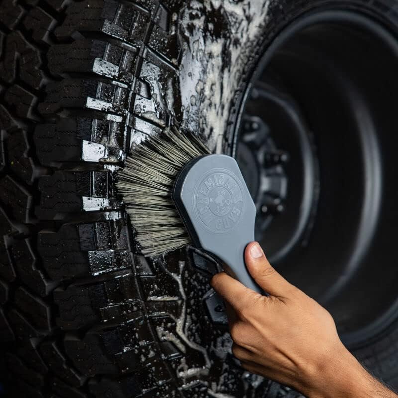 All Duty Brush Kit, ACCG09 Wheel Works Brush + ACCG02 Nice & Stiff Heavy Duty Carpet & Interior Brush + ACCG05 Big Blue Stiffy Heavy Duty Brush + ACCG08 Wheelie Exterior Surface Brush