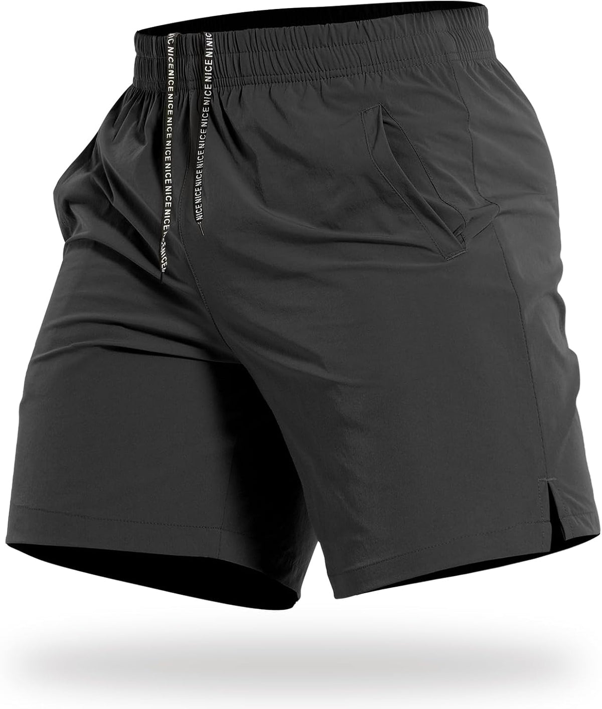 Mens Workout Athletic Shorts 7 inch / 5 inch Quick Dry Running Shorts Men Lightweight Sports Gym Shorts with Pocket