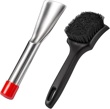 XANGNIER Lawn Mower Deck Scraper Cleaner Brush Kit,2 Pcs