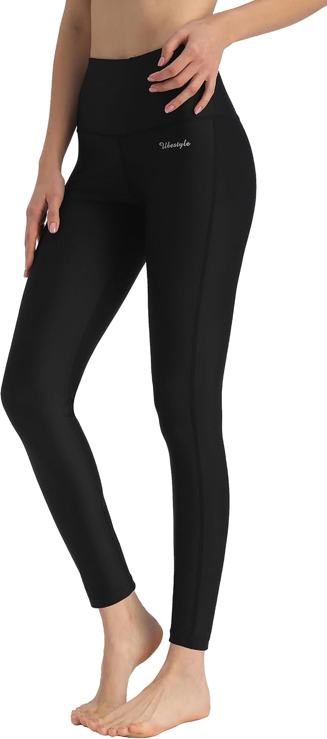 Women's Swim Pants UPF 50+ High Waist Rash Guard Leggings