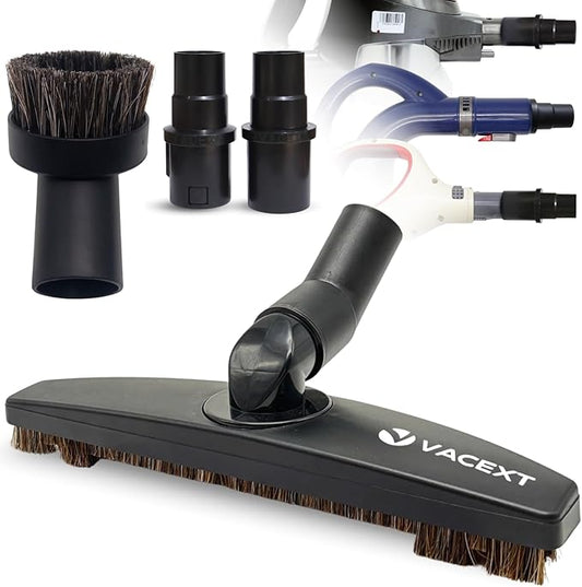Round Horse Hair Dusting Brush & Hard Floor Attachment for Shark Vacuum Accessories & Attachments Compatible with Shark Rotator NV360 NV350 NV500 NV501 HV300 HV301 HV322 HV371 HV372