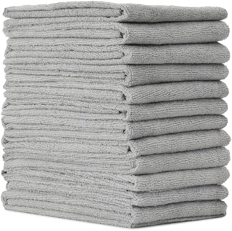 VIKING Utility and Drying Microfiber Towels for Cars 24 x 24 Inch, 12 Pack
