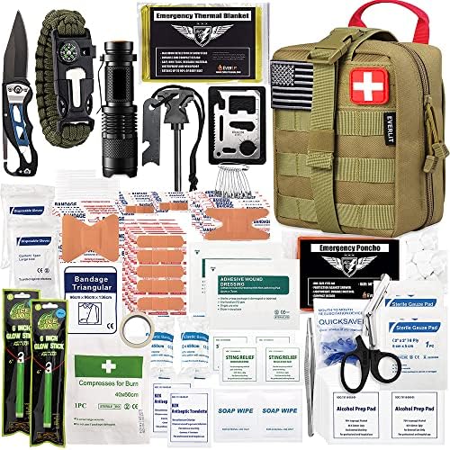 250 Pcs Survival First Aid Kit