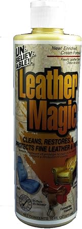Unbelievable! Leather Magic Leather & Vinyl Cleaner, 16 Oz.