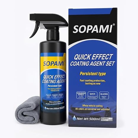 Sopami Car Coating Spray,Multi‑Purpose Quick Coating Spray