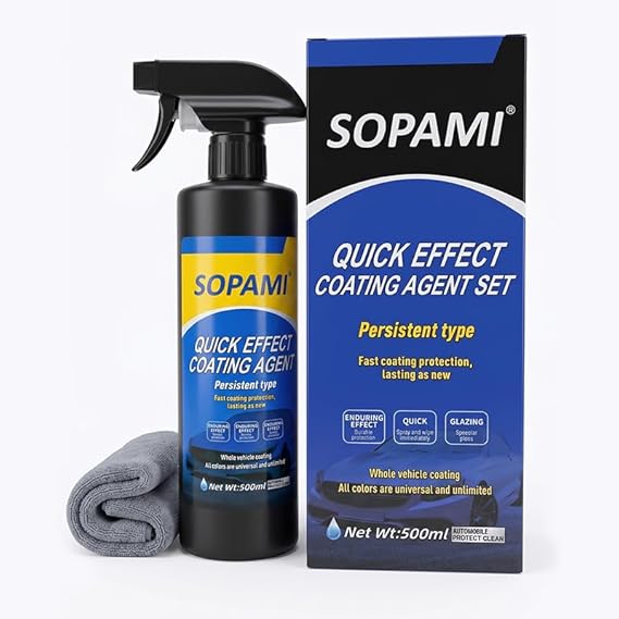 Sopami Car Coating Spray,Multi‑Purpose Quick Coating Spray