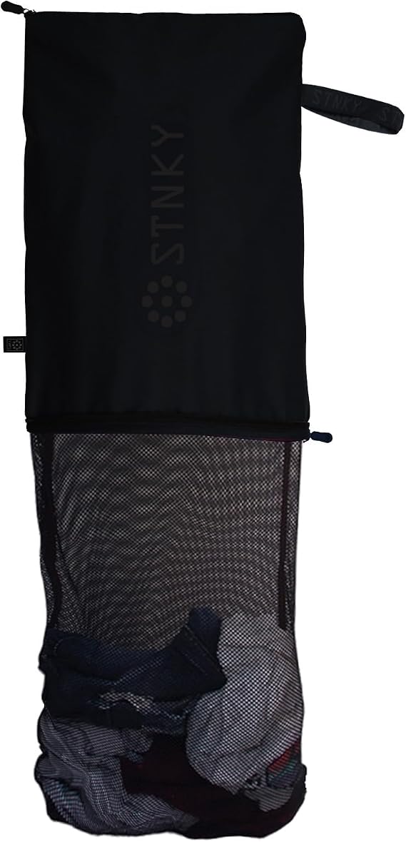 STNKY Bag Pro - Laundry Bags With Zips, Handles and Internal Mesh Bag for Travel, Yoga, Healthcare, Gym Kit, Laundry (St
