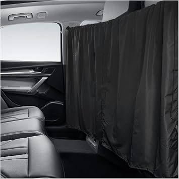 Ohleats Car Divider Curtain, Automotive Privacy Blackout Divider Curtain for Sleeping & Camping, Removable Vehicle Sunsh