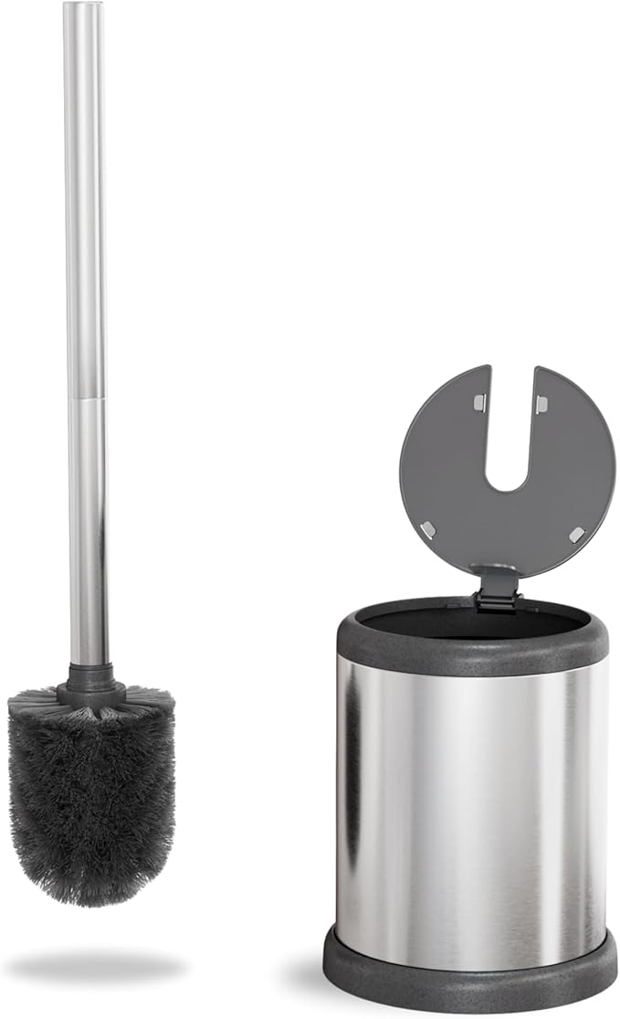 ToiletTree Products Deluxe Toilet Brush with Lid 3 Pack