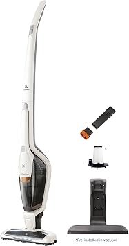 Electrolux Ergorapido Cordless 2-in-1 Vacuum Cleaner with High Suction Power and 180° EasySteer Mobility, 48-Minute Run 