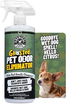 Chemical Guys, Ghosted Pet Odor Neutralizer Spray, Citrus Scent, 32 fl oz