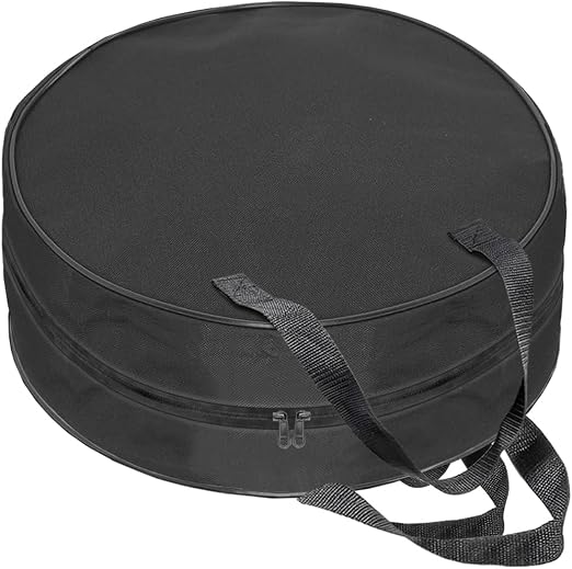 16 Inch Round Jumper Cable Bag - Waterproof EV Charging Cable Storage Bag, Cables Management Storage Organizer for Elect