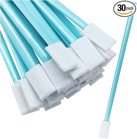Cleaning Swab Sticks, Small Cleaning Sponge Tip, 30PCS
