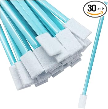 Cleaning Swab Sticks, Small Cleaning Sponge Tip, 30PCS