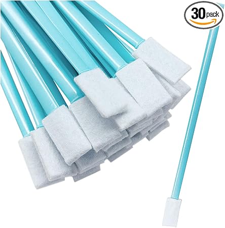 Cleaning Swab Sticks, Small Cleaning Sponge Tip, 30PCS