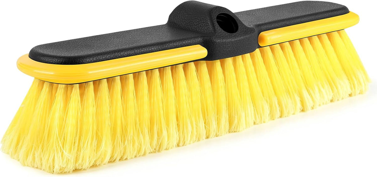 13'' Car Wash Brush Head Soft Bristle Scrub Rv Brush for Washing Exterior