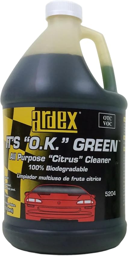 Ardex Car Detailing Super Cleaner Concentrate It's OK Green 5204 - Biodegradable, Eco Friendly All purpose Cleaner | For