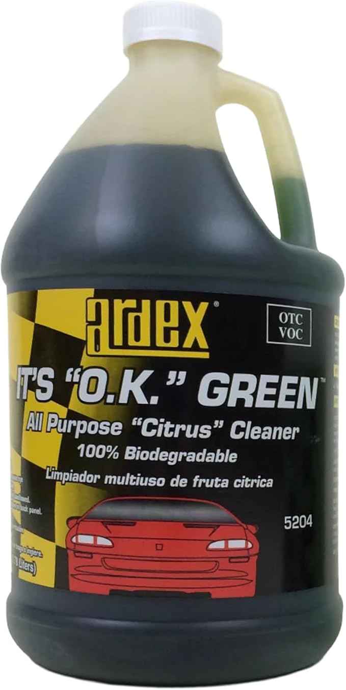 Ardex Car Detailing Super Cleaner Concentrate It's OK Green 5204 - Biodegradable, Eco Friendly All purpose Cleaner | For