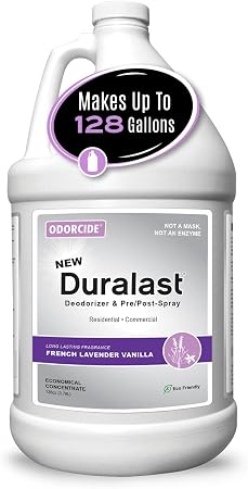 Odorcide Duralast Concentrate, French Lavender Vanilla Fragrance, 1 Gal