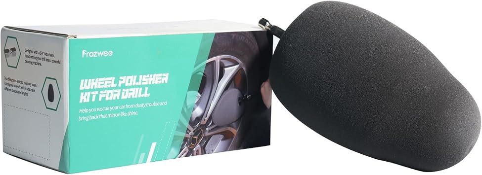 Wheel Polisher for Drill,1/4"Hex Shank for Drill/Impact Driver